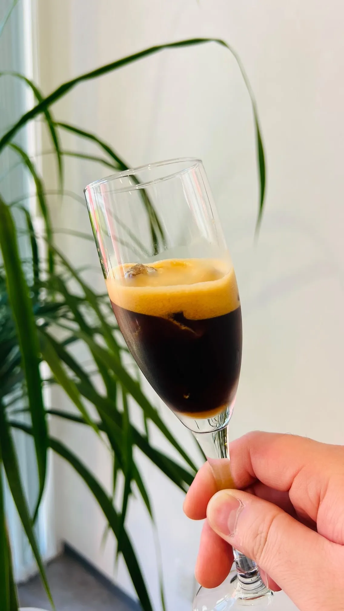 冷たいエスプレッソ…